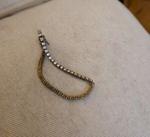 Elegant Gold and Silver Bracelet
